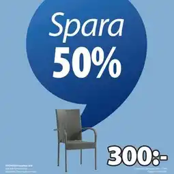 JYSK GUDHJEM stapelbar stol erbjuda