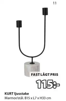 JYSK KURT ljusstake erbjuda