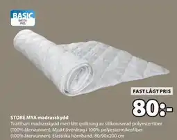 JYSK STORE MYA madrasskydd erbjuda