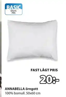 JYSK ANNABELLA örngott erbjuda