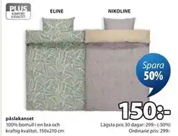 JYSK påslakanset erbjuda