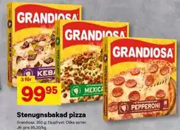 City Gross Stenugnsbakad pizza erbjuda