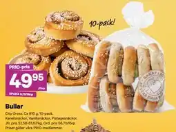 City Gross Bullar, Pris i appen erbjuda