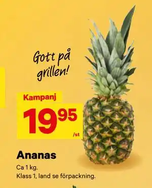 City Gross Ananas erbjuda