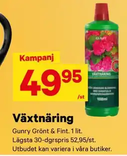 City Gross Växtnäring erbjuda