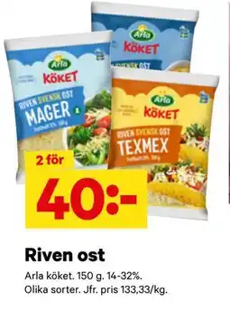 City Gross Riven ost erbjuda