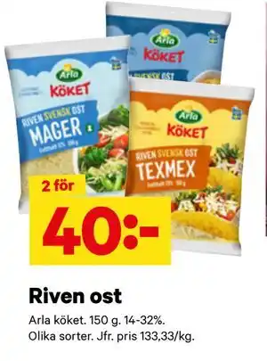 City Gross Riven ost erbjuda