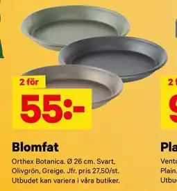 City Gross Blomfat erbjuda