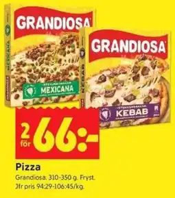 ICA Kvantum Grandiosa Pizza erbjuda