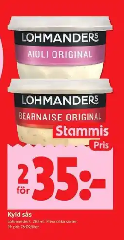 ICA Kvantum Lohmanders Kyld sås erbjuda