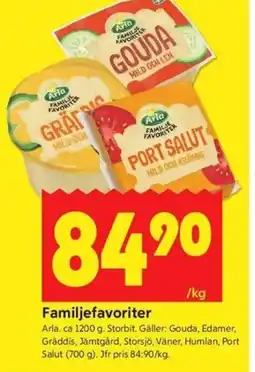 ICA Kvantum Arla Familjefavoriter erbjuda