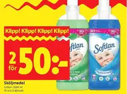 ICA Kvantum Softlan Sköljmedel erbjuda