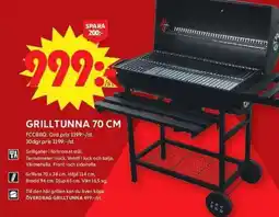 ICA Maxi Grilltunna 70 cm erbjuda