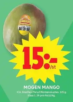 ICA Maxi ICA Mogen mango erbjuda