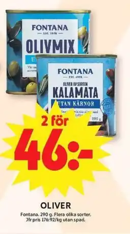 ICA Maxi FONTANA Oliver erbjuda