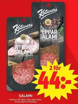 ICA Maxi KOTIVARA Salami erbjuda