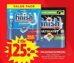 ICA Maxi FINISH Maskindiskmedel erbjuda