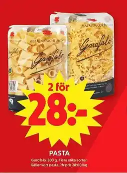 ICA Maxi GAROFALO Pasta erbjuda