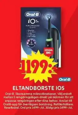 ICA Maxi ORAL-B Eltandborste 105 erbjuda