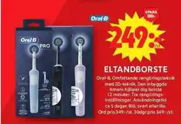 ICA Maxi ORAL-B Eltandborste erbjuda