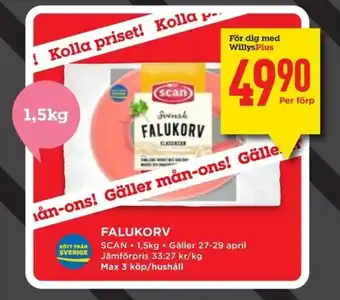 SCAN Falukorv