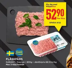 Willys Fläskfärs erbjuda
