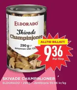 Willys ELDORADO Skivade champinjoner erbjuda