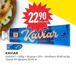 Willys GARANT Kaviar erbjuda