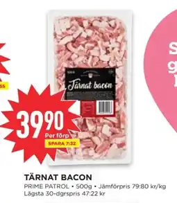 Willys PRIME PATROL Tärnat bacon erbjuda