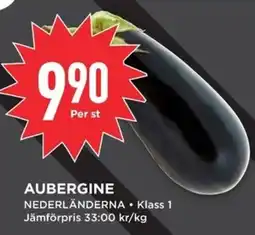 Willys Aubergine erbjuda