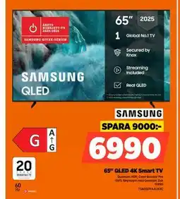 Power 65 QLED 4K Smart TV erbjuda