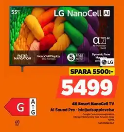 Power 4K Smart NanoCell TV erbjuda