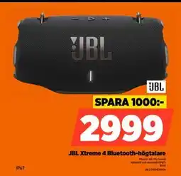 Power JBL Xtreme 4 Bluetooth-högtalare erbjuda