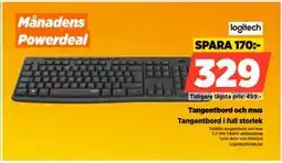 Power Tangentbord och mus erbjuda