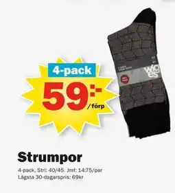 Pekås Strumpor erbjuda