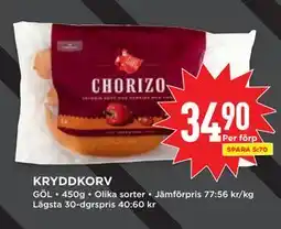 Willys KRYDDKORV erbjuda