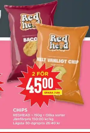 Willys CHIPS erbjuda