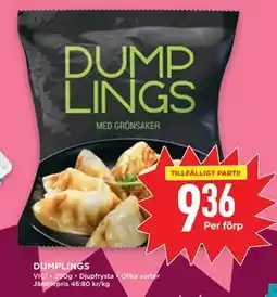 Willys DUMPLINGS erbjuda