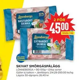 Willys SKIVAT SMÖRGÅSPÅLÄGG erbjuda