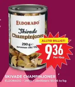 Willys SKIVADE CHAMPINJONER erbjuda