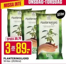 ÖoB PLANTERINGSJORD erbjuda