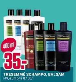 ÖoB TRESEMMÉ SCHAMPO, BALSAM erbjuda