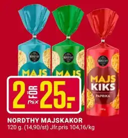 ÖoB NORDTHY MAJSKAKOR erbjuda