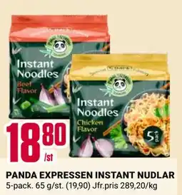 ÖoB PANDA EXPRESSEN INSTANT NUDLAR erbjuda