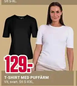 ÖoB T-SHIRT MED PUFFÄRM erbjuda