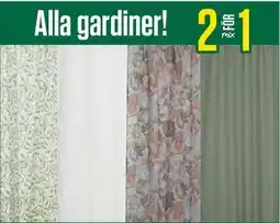 ÖoB Alla gardiner! erbjuda