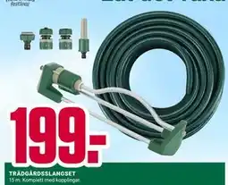 ÖoB TRÄDGÅRDSSLANGSET erbjuda