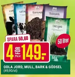ÖoB ODLA JORD, MULL, BARK & GÖDSEL erbjuda