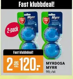 ÖoB MYRDOSA MYRR, Medlemspris erbjuda