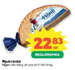 Coop PÅGEN Mjukt bröd erbjuda